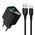  СЗУ HOCO CS81A Excellent single port QC3.0 charger with digital display set (Type-C) EU черный 
