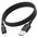  Дата-кабель Hoco X90 Cool silicone charging data cable for ip Black 