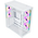  Корпус Eurocase M4801 white, ATX, без БП, закаленное стекло 2 стороны 