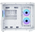  Корпус Eurocase M2771 white, без БП, mATX, закаленное стекло 2 стороны 