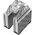  Кулер DEEPCOOL AG620 G2 LGA1954/1851/1700/AM5/AM4 (TDP 270W, PWM, Dual Black Fan 120mm, 6 тепл. трубок, черный) Ret 