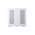  Корпус JONSBO TK-4 white, без БП, Midi-Tower, TG, no fan, 2xUSB-A 3.0 + 1xUSB-C 3.2, ATX, mITX 