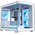  Корпус XASTRA QR500M 3ARGB-FM-C10-UC White (QR500M-3FM12A-C10-UC-WH) mATX/Aquarium/2 Curve Glass/3x120mm ARGB PWM FM fans/Argb+PWM HUB 10port/Type-C 