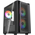  Корпус Powercase Mistral SM04 ARGB (CMMSM04B-A3), Tempered Glass, Front Nylon Filter, 3x120mm ARGB PWM fans, чёрный, mATX 