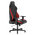  Кресло DxRacer OH/DL23/NR PU-кожа, Топ-Ган, подлокотники 3D чёрно-красное 