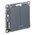  Выключатель Systeme electric AtlasDesign ATN000753 двухклавишный с подсветкой схема 5а 10АХ механизм грифель 