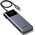  Хаб UGREEN CM889 (75179) 7-in-1 USB-C Hub With 1*HDMI 3*USB-A USB-C PD SD microSD серый космос 
