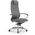  Кресло Метта Samurai KL-1 серый сиденье серый экокожа с подголов. крестов. алюминий хром 