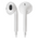  Наушники HOCO M101 Crystal joy wire-controlled earphones with microphone White 