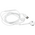  Наушники HOCO M101 Crystal joy wire-controlled earphones with microphone White 