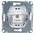  Розетка компьютерная Systeme electric Glossa GSL000781K RJ45 категория 5E антрацит в рамку 