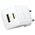  СЗУ BASEUS P10111608213-01 Palm Fast Charger C+U 20W EU With Baseus Mini White Cable USB-C to USB-C 60W (20v/3A) 1m Moon White 