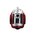  Пылесос BQ VC2024MC Red-Silver 