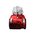  Пылесос BQ VC2024MC Red-Silver 