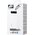  Внешний аккумулятор WK WP-283 Minre 50000mAh, 2xUSB, 1xUSB-C, 2.1А, LED дисплей, фонарик, Li-Pol белый 
