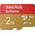  Карта памяти SanDisk Extreme SDSQXAV-2T00-GN6MN microSDXC 2048GB Class 10, UHS-I, W130, R 190 МБ/с 
