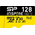  Карта памяти Silicon Power Inspire SP128GBSTXLA2V1NSP UHS-I U3 microSDXC 128ГБ, 170МБ/с, Class 10 с адаптером 