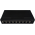  Неуправляемый коммутатор NEOMAX NMS-108P-1000-S, 8 портов 1000 Mbps, металл 