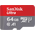  Карта памяти SanDisk Ultra microSDXC 64GB (SDSQUAB-064G-GN6MA) Class 10, UHS-I, R 140 МБ/с 