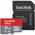 Карта памяти SanDisk Ultra microSDXC 16GB (SDSQUAR-016G-GN6MA) Class 10, UHS-I, R 98 МБ/с, с адапт 