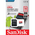  Карта памяти SanDisk Ultra microSDXC 16GB (SDSQUAR-016G-GN6MA) Class 10, UHS-I, R 98 МБ/с, с адапт 