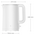  Чайник электрический Xiaomi Mijia Home Appliance Kettle 3 MJDSH08YM (белый) 