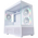  Корпус 1STPLAYER CV6 ARGB White (CV6-WH-2FAR-W-2FH7R-W-1FH7-W) / mATX / 3x120mm ARGB 2x120mm fans 