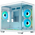  Корпус XASTRA QW400M 5ARGB-C6-AC White (QW400M-5FM12A-C6-AC-WH) mATX/Aquarium/Screewless/5x120mm ARGB PWM FM fans/Argb+PWM HUB 6port 