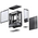  Корпус JONSBO D401 Black, TG (aquarium), mini-ITX, mATX, ATX, черный 