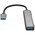  USB-концентратор TELECOM TA308U USB 3.0--USB 3.0+3*USB 2.0, Aluminum Shell, 0.2м (1/100) 