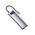  USB-C хаб Baseus CAHUB-CV0G Metal Gleam 8в1 3USB/HDMI/USB-C/MicroSD/TF/RJ45 серый 