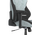  Кресло DxRacer OH/DL23/CN ткань, Топ-Ган, подлокотники 3D серо-чёрное 