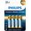 Батарейка PHILIPS LR6M4W/51 АА 1,5v LR6 4BL Premium Б0069085 