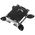  Корпус Qumo RS043 33033 VESA 100x100 + вентилятор, для Raspberry Pi 4, акрил, black 
