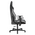  Кресло DxRacer OH/DL23/NW PU-кожа, Топ-Ган, подлокотники 3D чёрно-белое 