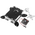  Корпус Qumo RS043 33033 VESA 100x100 + вентилятор, для Raspberry Pi 4, акрил, black 