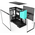  Корпус Geometric Future Model 5 Black Blue (1AM5WKBB00100) / mid tower, E-ATX 