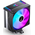  Кулер JONSBO CR-1000 Max V2 Color LGA1851/1700/1200/115X/AM5/AM4 (TDP 230W, PWM, 120mm Dynamic Multi-Color LED Fan, 6 тепловых трубок, черный) 