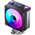  Кулер JONSBO CR-1000 V3 Pro Color LGA1851/1700/1200/115X/AM5/AM4 (TDP 230W, PWM, 120mm Dynamic Multi-Color LED Fan, 6 тепловых трубок, черный) 