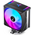  Кулер JONSBO CR-1000 Max V2 Color LGA1851/1700/1200/115X/AM5/AM4 (TDP 230W, PWM, 120mm Dynamic Multi-Color LED Fan, 6 тепловых трубок, черный) 