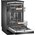  Посудомоечная машина Weissgauff DW 4508 Inverter Autoopen Black 