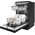  Посудомоечная машина Weissgauff DW 4508 Inverter Autoopen 