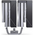  Кулер JONSBO CB80 Black LGA1851/1700/1200/115X/AM5/AM4 (TDP 260W, PWM, 120mm ARGB LED Fan + 120mm Black Fan, 6 тепловых трубок, 4-pin) Retai 