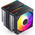  Кулер JONSBO CB80 Black LGA1851/1700/1200/115X/AM5/AM4 (TDP 260W, PWM, 120mm ARGB LED Fan + 120mm Black Fan, 6 тепловых трубок, 4-pin) Retai 