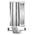  Кулер DEEPCOOL AG400 G2 WH LGA1851/1700/AM5/AM4 (TDP 230W, PWM, Fan 120mm, 4 тепл. трубки, белый) Ret 