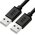  Кабель интерфейсный Greenconnect GCR-UM2M-BB2S-1.0m USB 2.0 1m черный 