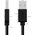  Кабель интерфейсный Greenconnect GCR-UM2M-BB2S-1.0m USB 2.0 1m черный 