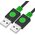  Кабель интерфейсный Greenconnect GCR-UM2M-BB2S-1.0m USB 2.0 1m черный 