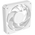  Вентилятор ID-COOLING AT-120-W 120x120x25мм (PWM, резиновые углы, белый, 0-3000об/мин) Box 