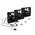  Вентилятор Eurocase EU-FN120ARGB2002_8+18 BL YF12023 Black,120 ARGB fan 3pin+AURA 5V3pin female and male connector with brown box,3pcs 